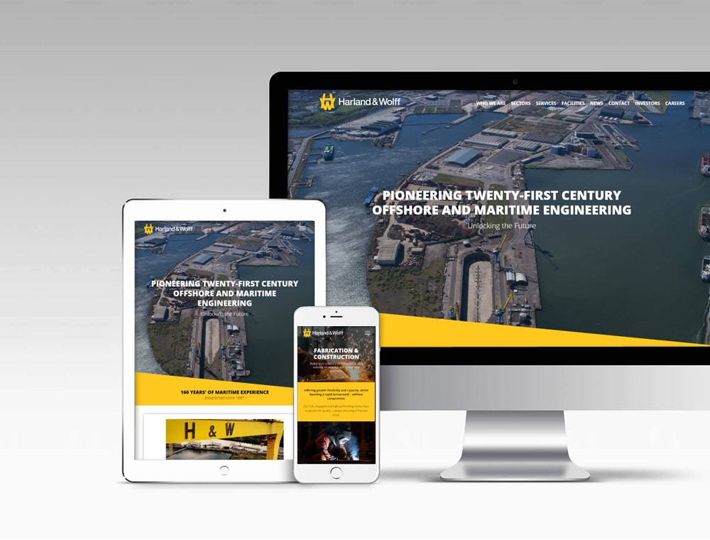 Harland and Wolff Website